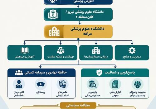 آسیب شناسی تصمیم گیری و بوروکراتیک از ستاد کلان تا کف میدان عمل علوم پزشکی مراغه